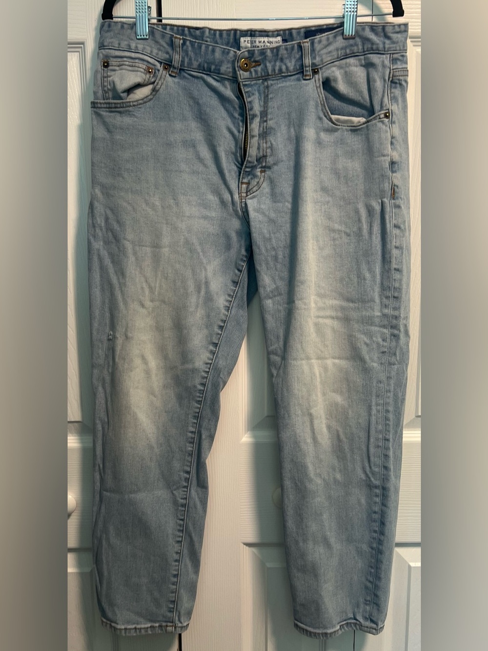 Men's Peter Manning NYC Slim Fit Johnny Jeans - 35x27